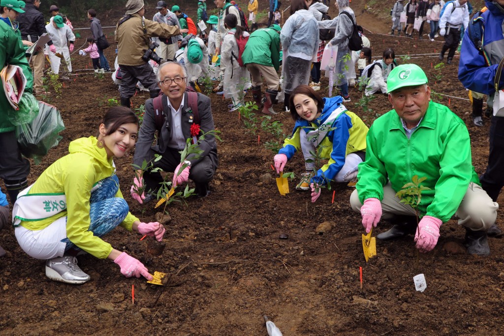 第2回ふくしま植樹祭 | ミス日本公式サイト